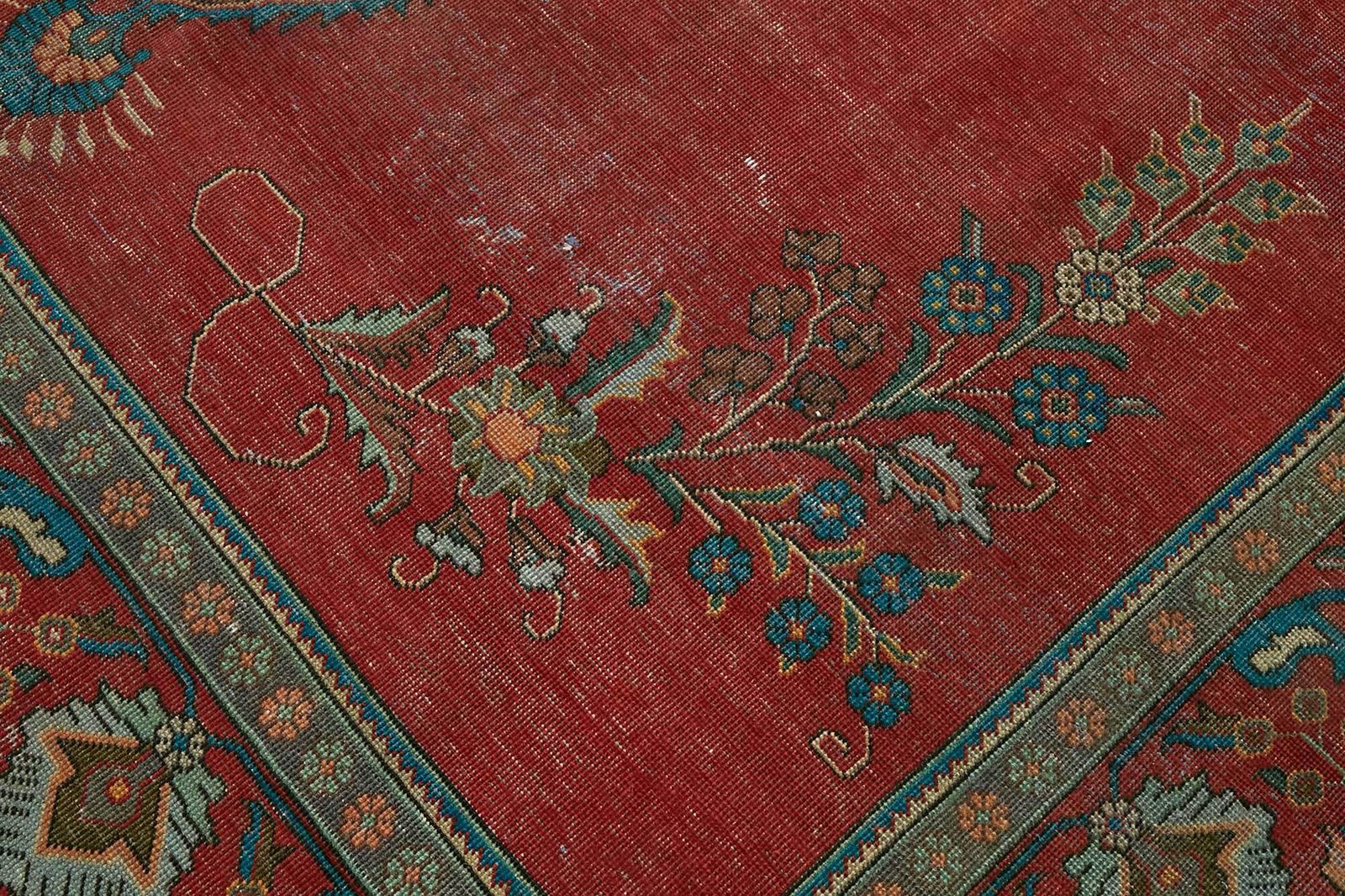 photo furniture Large Vintage Hand Knotted Area Rug 291 Cm X 384 Cm