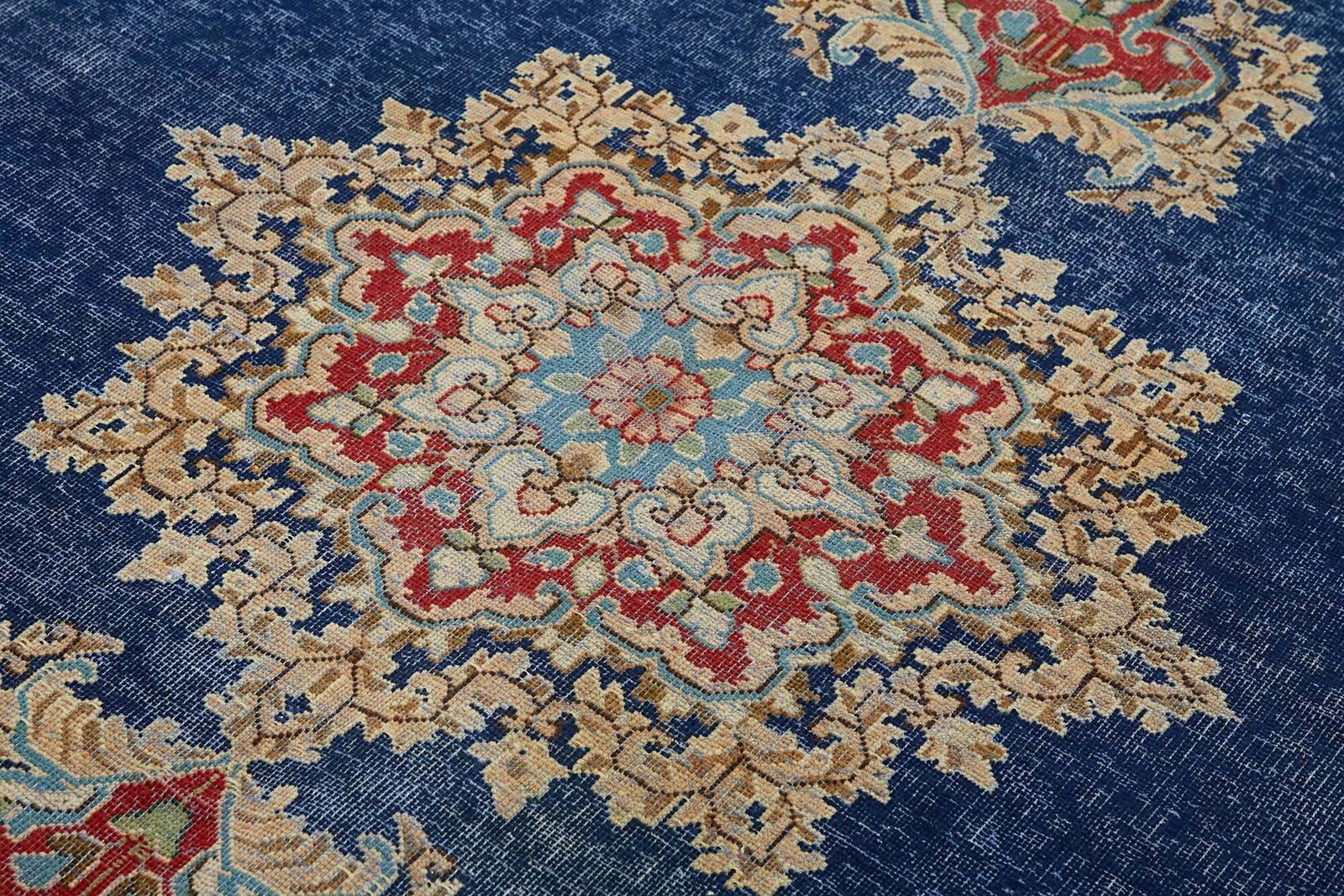 Vintage Hand Knotted Large Area Rug 244 Cm X 328 Cm photo 1904.0