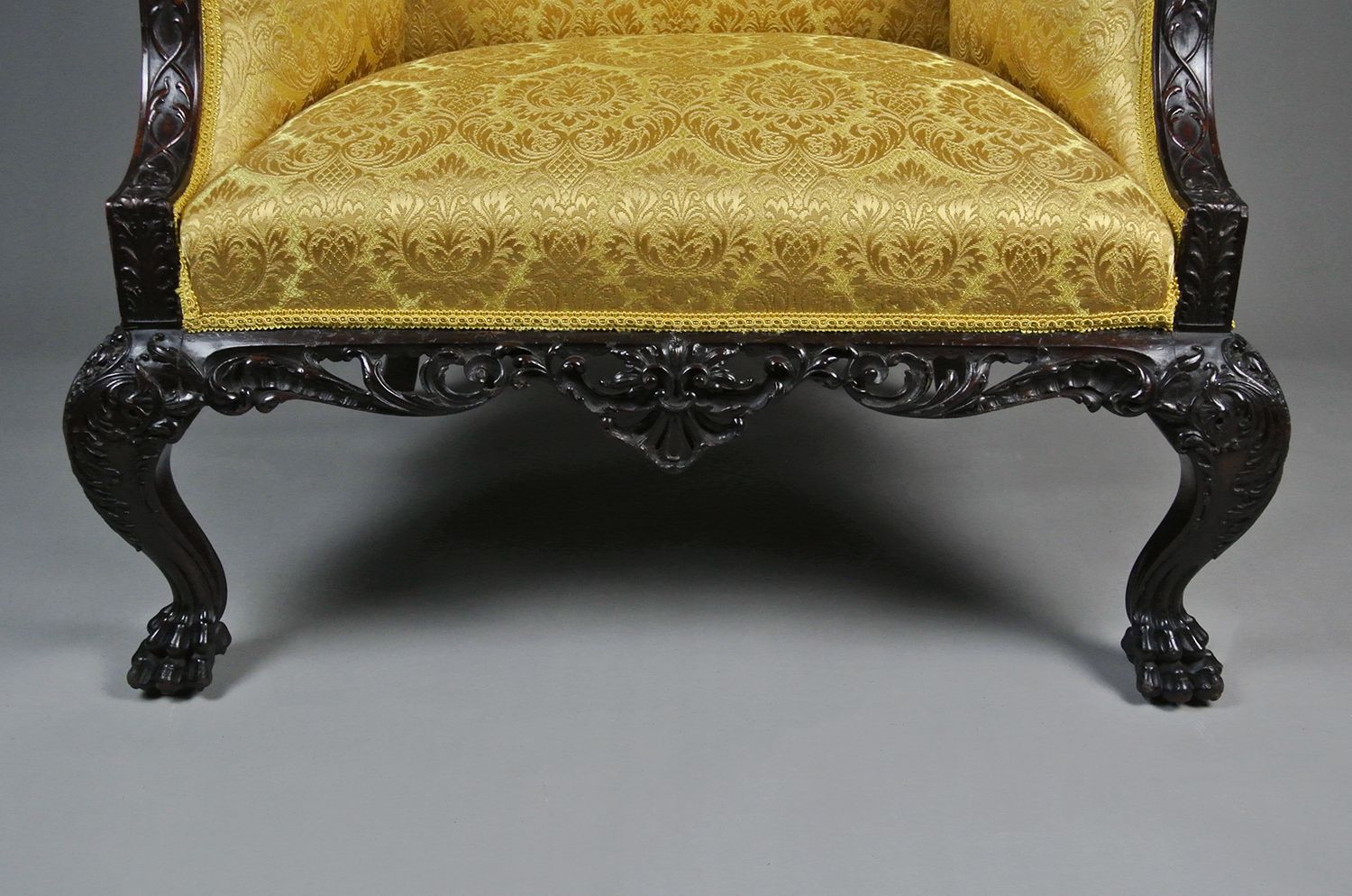 18th Century Wingback Chair In The Irish Manner C. 1765 photo furniture