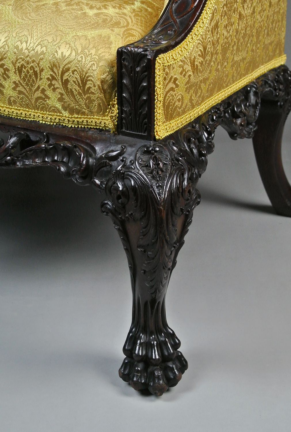 18th Century Wingback Chair In The Irish Manner C. 1765 photo 6600.0