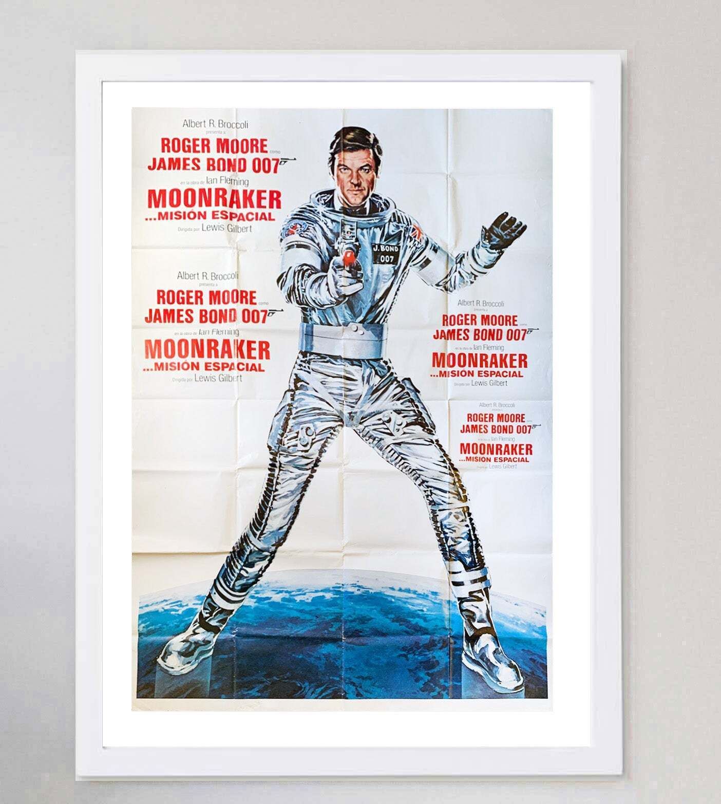 Moonraker (Spanish) Original Vintage Poster photo for sale