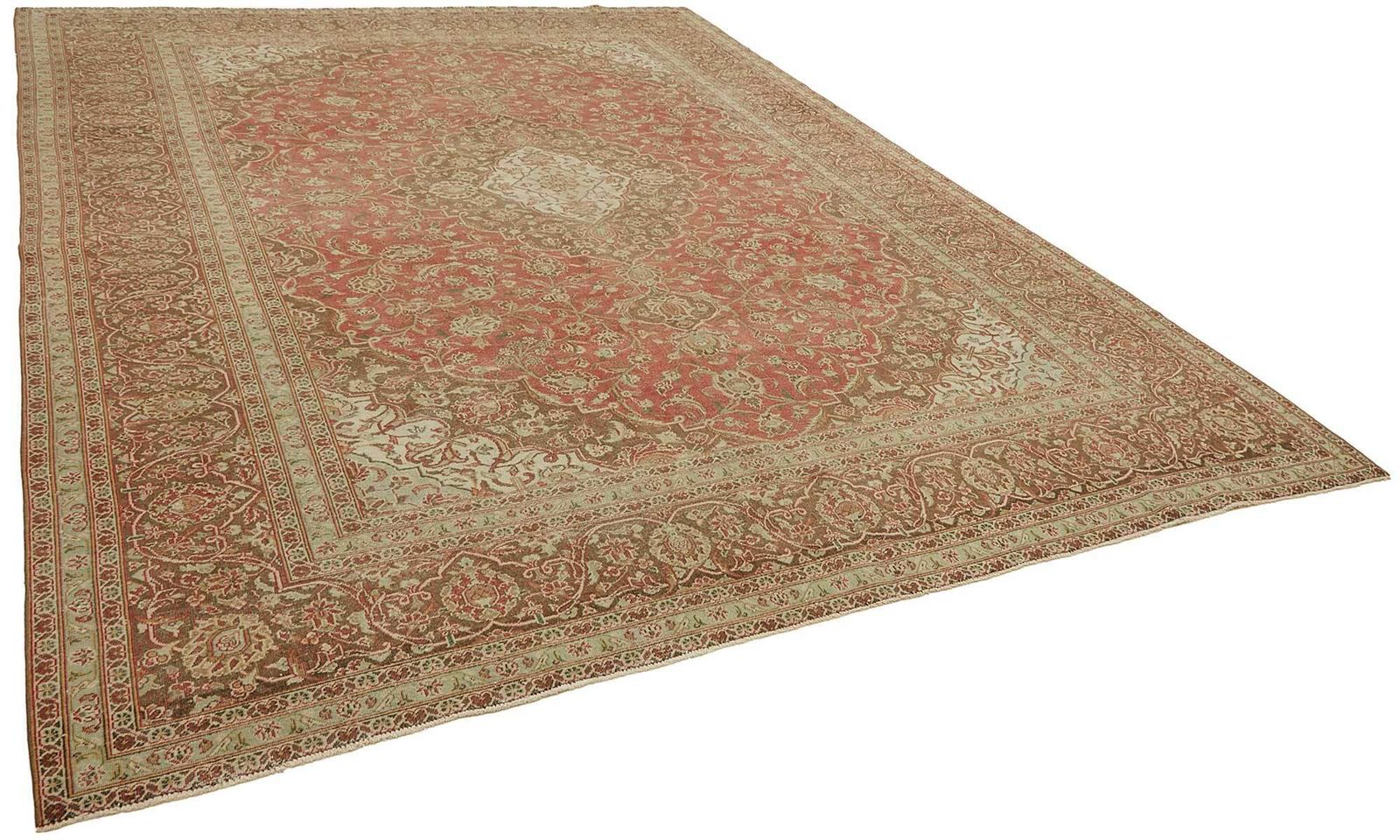 10x13 Hand Knotted Vintage Rug photo furniture