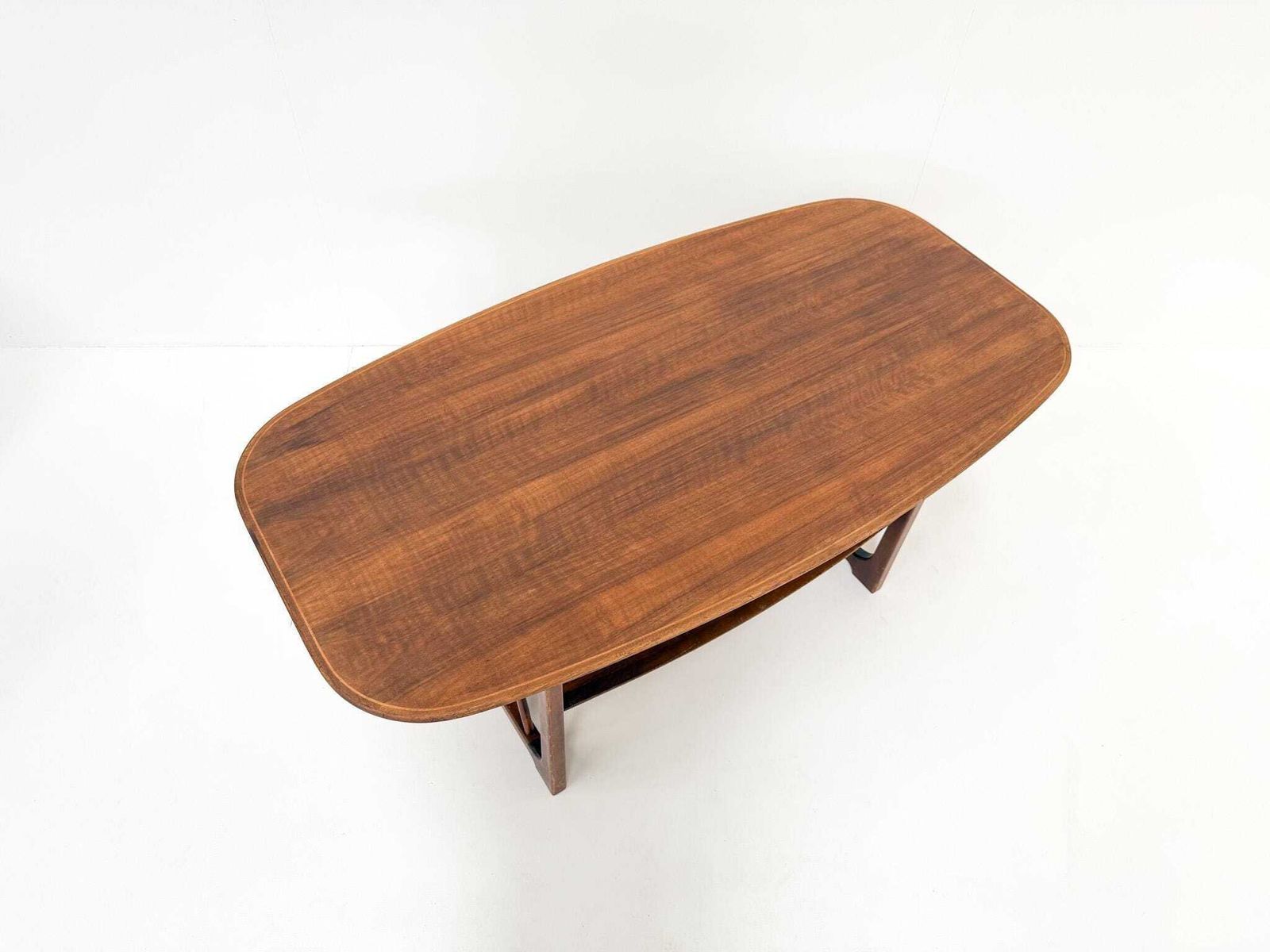 Mid Century Wooden Coffee Table By A.A. Patijn For Zijlstra Joure, 1950s photo 628.0
