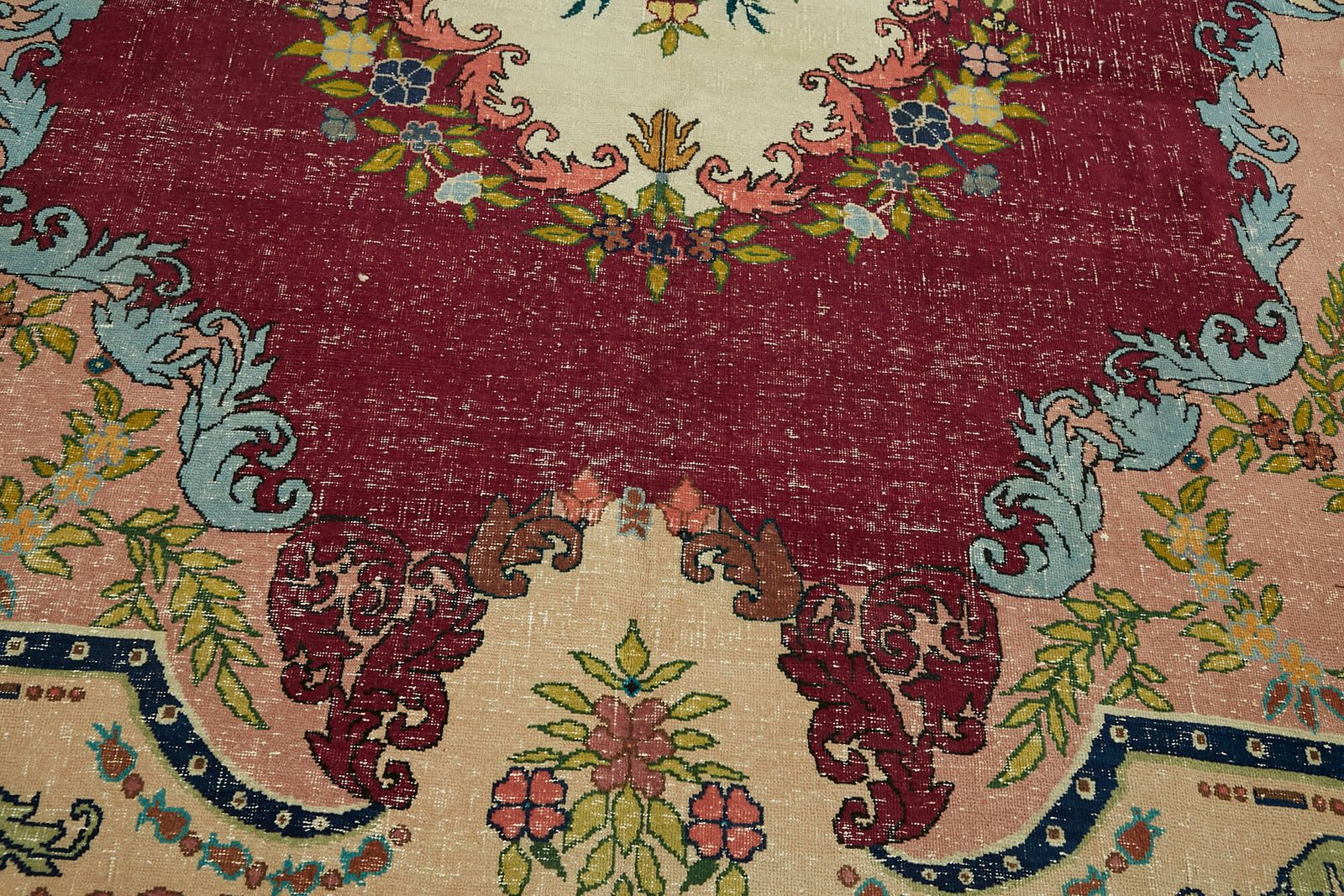 photo for sale 8x11 Vintage Hand Knotted Rug   47160