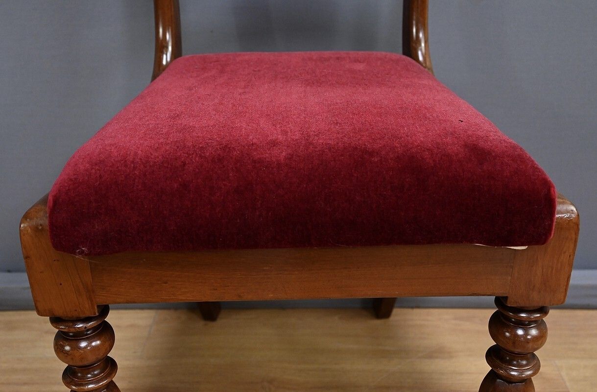 1410.0 Set Of 5 Victorian Mahogany Chairs, England – Part 2, 19th Century photo