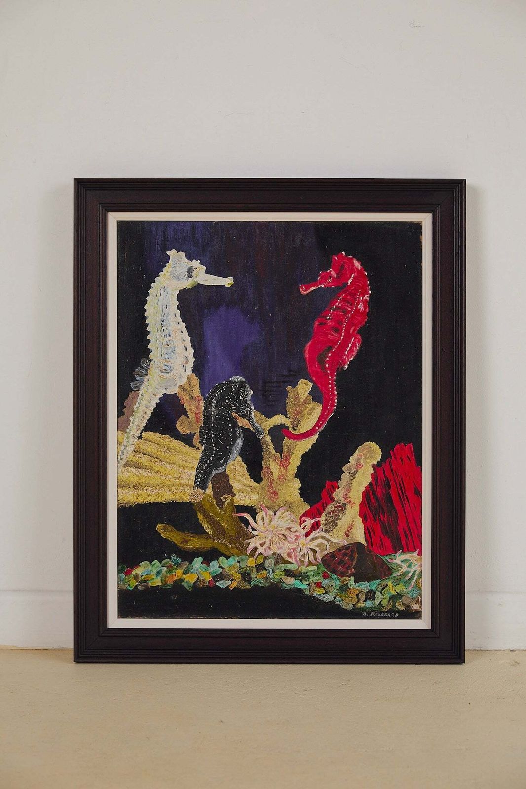 The Seahorses By S. Roussard, 1920s photo furniture