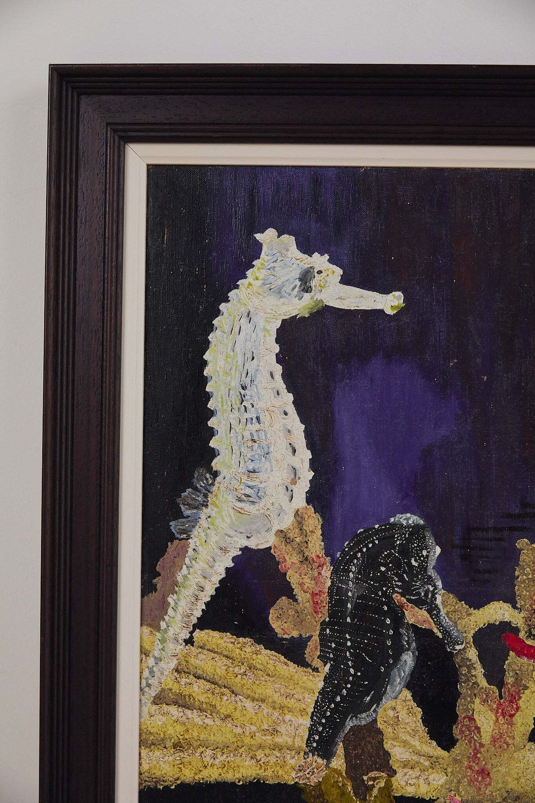 The Seahorses By S. Roussard, 1920s photo for sale