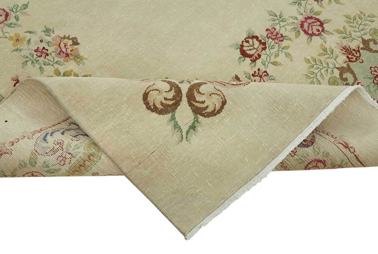 Handmade Vintage Hand Knotted Rug 286 Cm X 400 Cm photo vinterior
