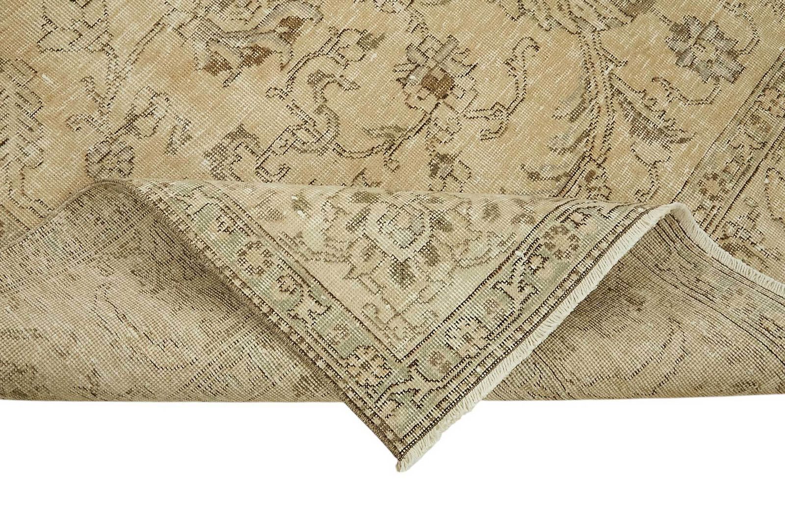 Vintage Hand Knotted Large Area Rug 227 Cm X 328 Cm photo vinterior