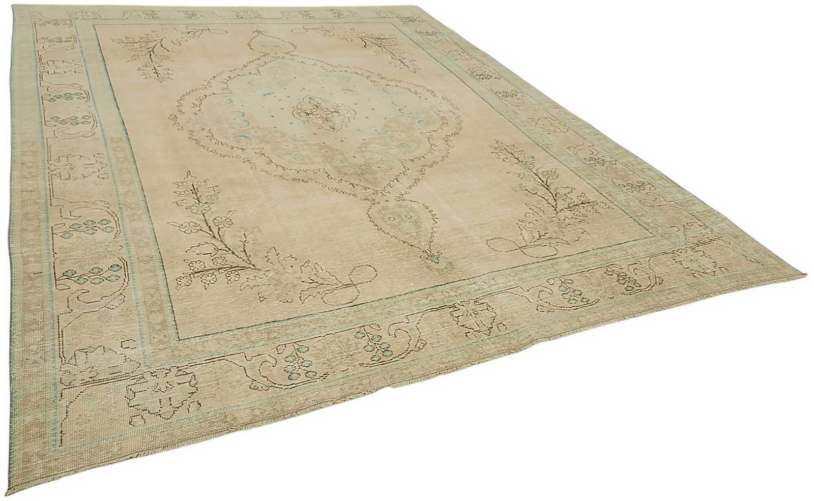 Vintage Hand Knotted Rug 290 Cm X 374 Cm photo furniture