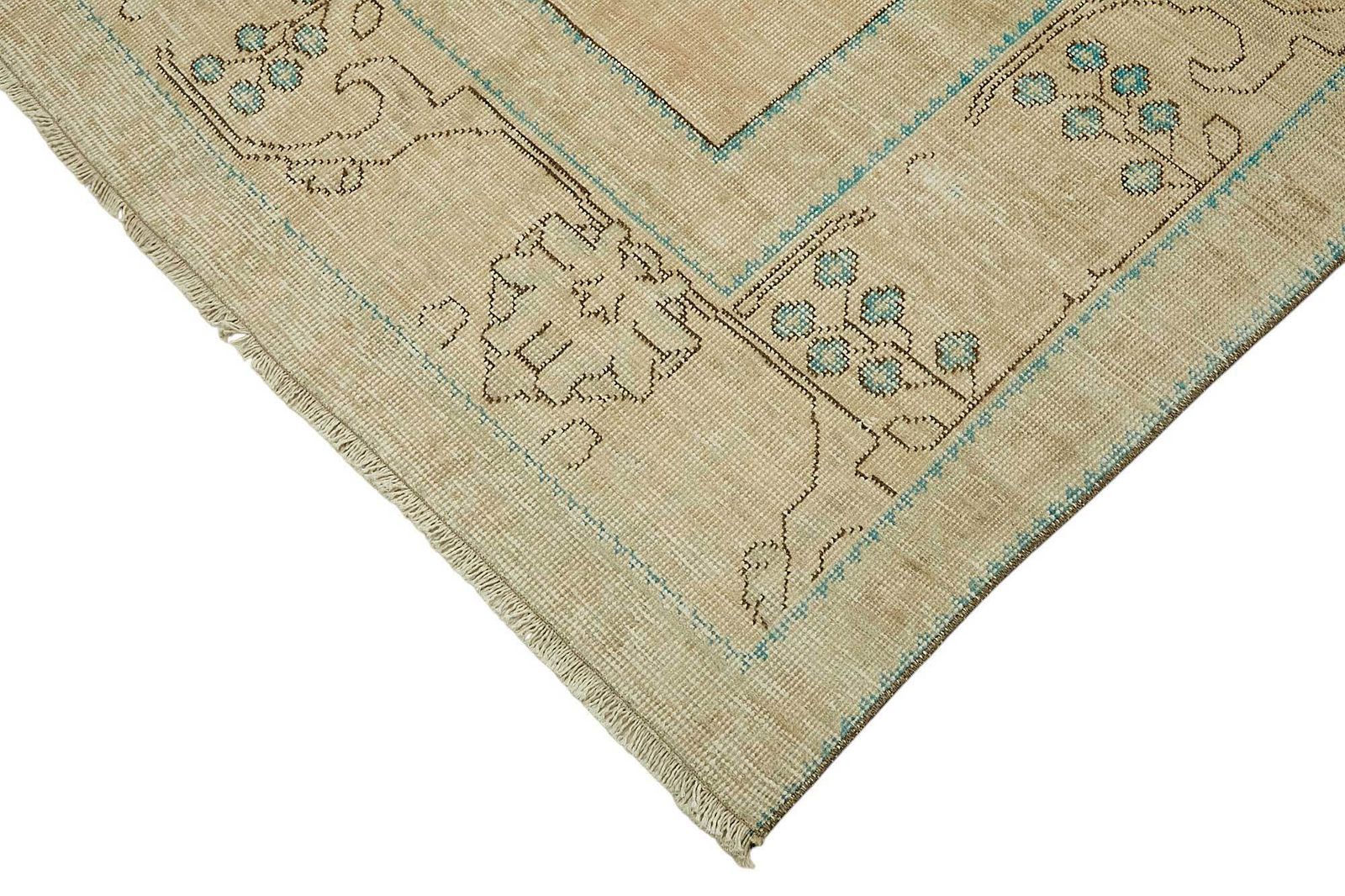 Vintage Hand Knotted Rug 290 Cm X 374 Cm photo Textiles
