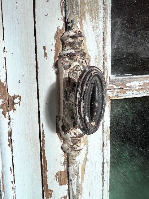 photo for sale Floor Standing French Window Frame Mirrors 146 Cm High