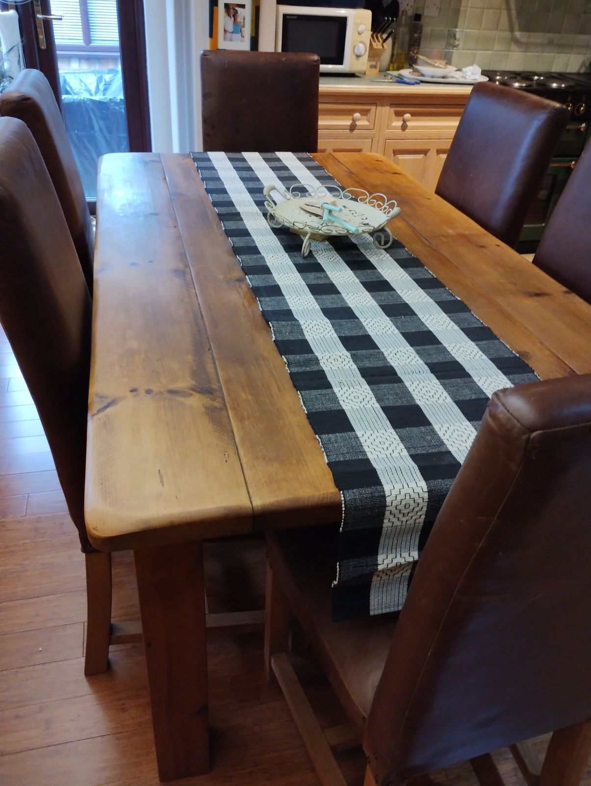 Farmhouse Style Dining Table, 21st Century