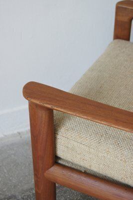 photo for sale Teak Lounge Chair By Sven Ellekaer For Komfort, Denmark, 1960s