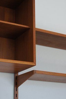 Furniture Mid Century Shelves & Wall Units & Desk By Kai Kristiansen For Fm Mobler, 1960s photo