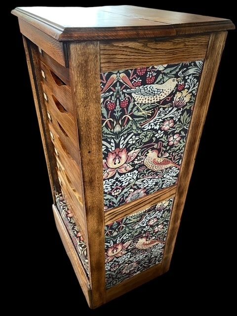 Early 20th. Century 9 Drawer Oak Cabinet photo 440.0