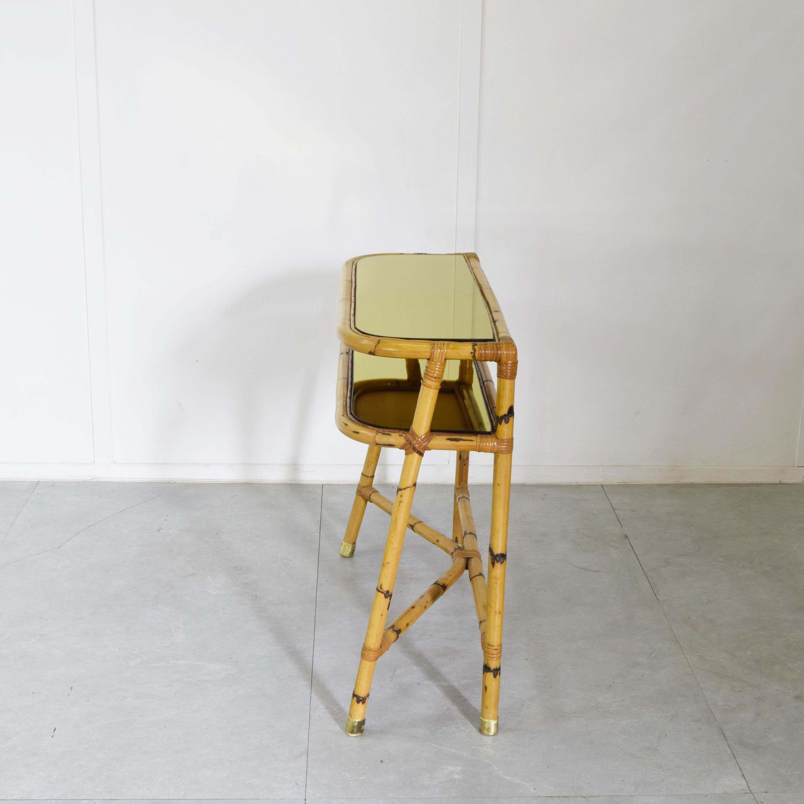 Consolle In Bamboo Midcentury 1960s. photo 1324.0