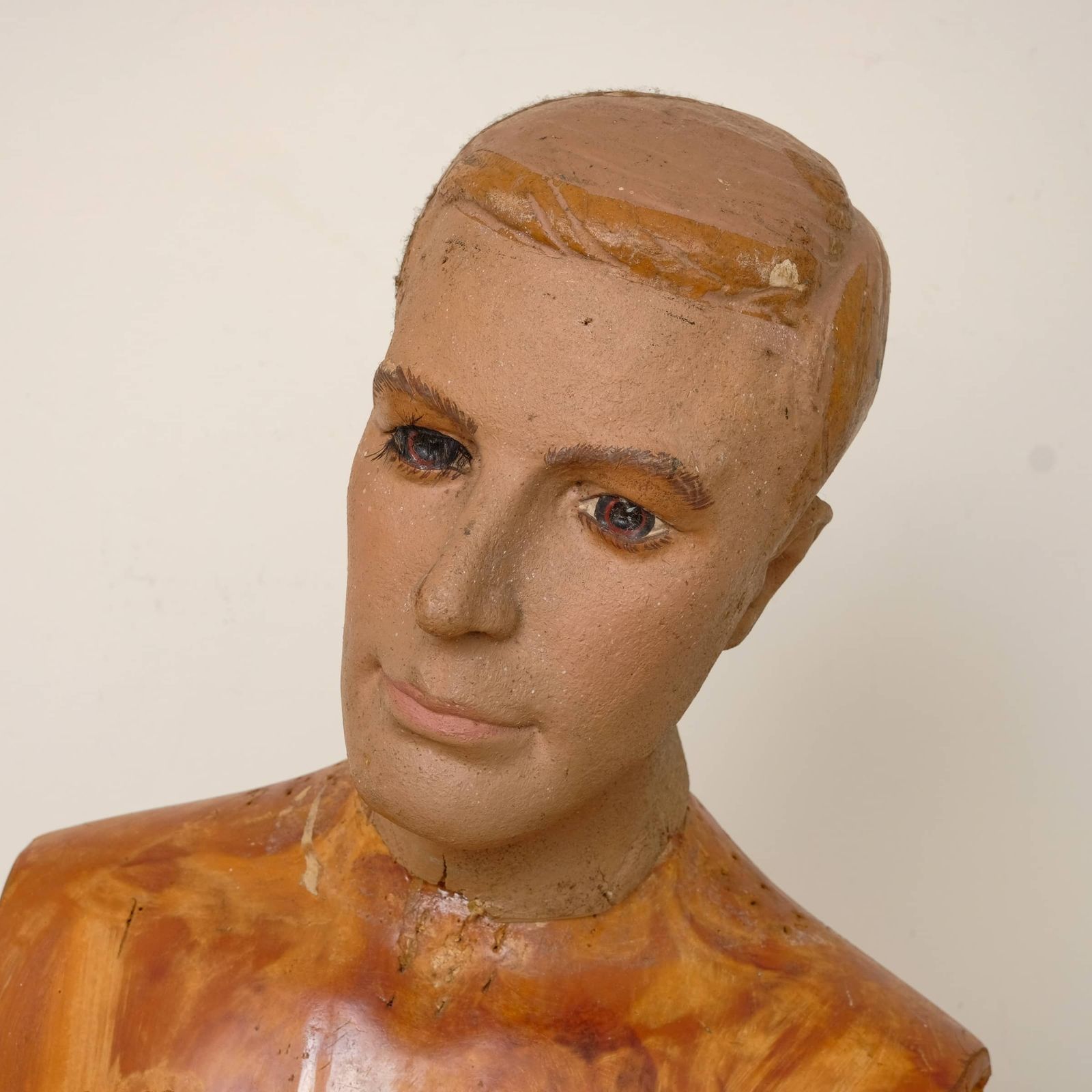 Rare Articulated Shop Store Rubberised Mannequin photo for sale