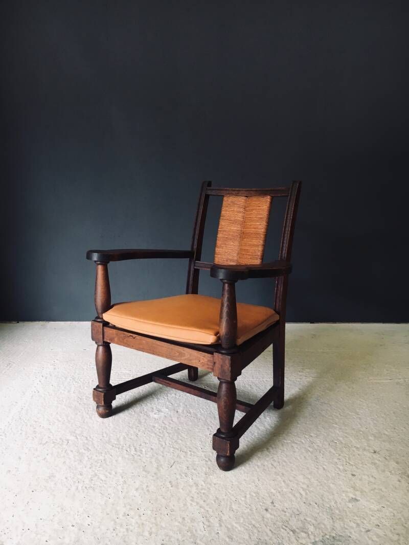 2900.0 Mid Century Modernist Arm Chair Set By Francis Jourdain, France 1940's photo