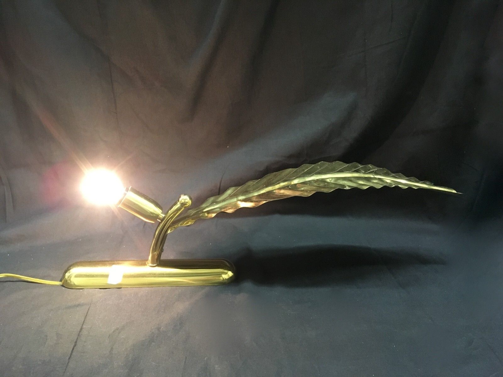Vintage Barbi Metal Pair Sconce Made In Italy