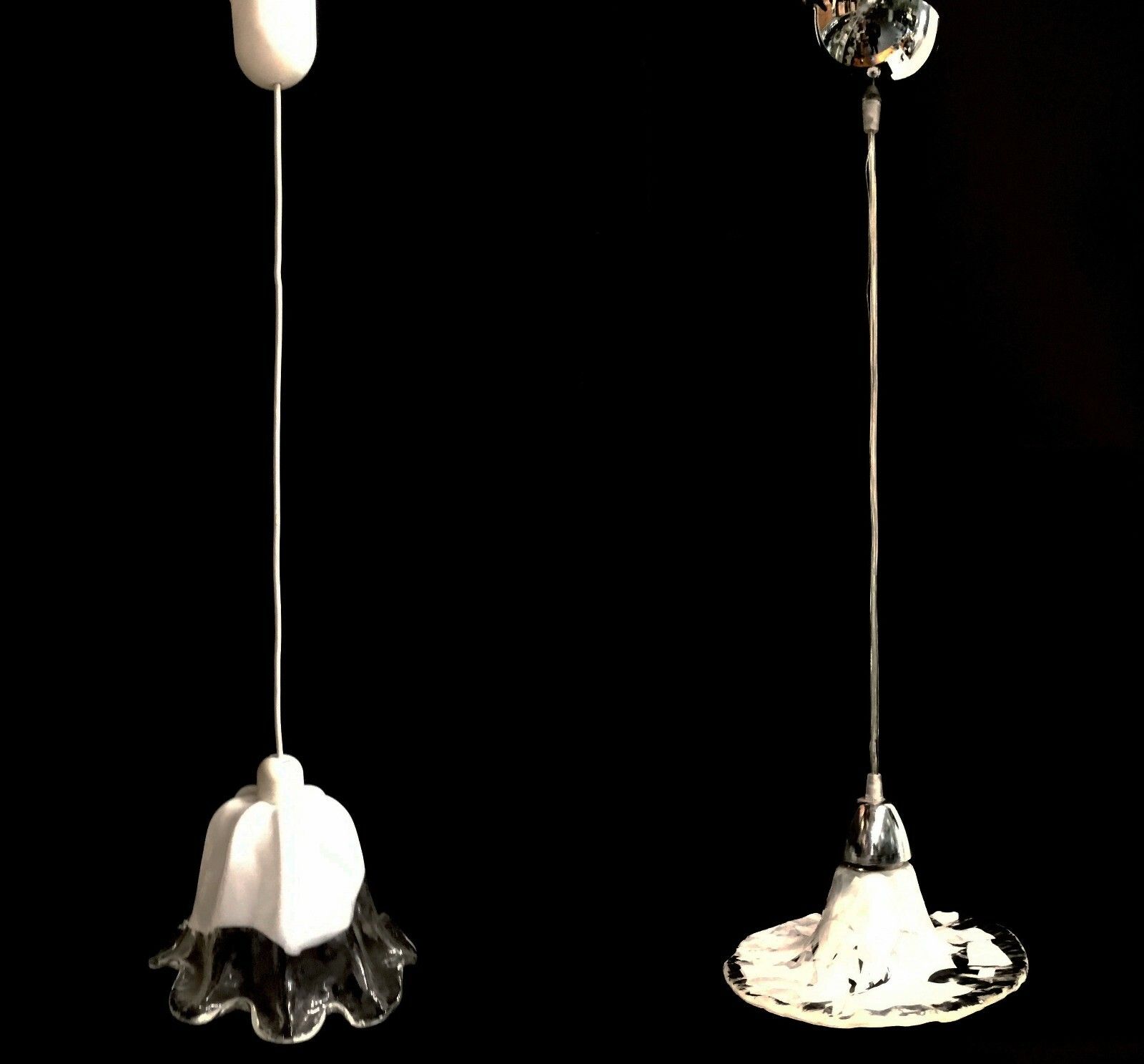 Pair Of Chandeliers Murano Pendants La Murrina1980