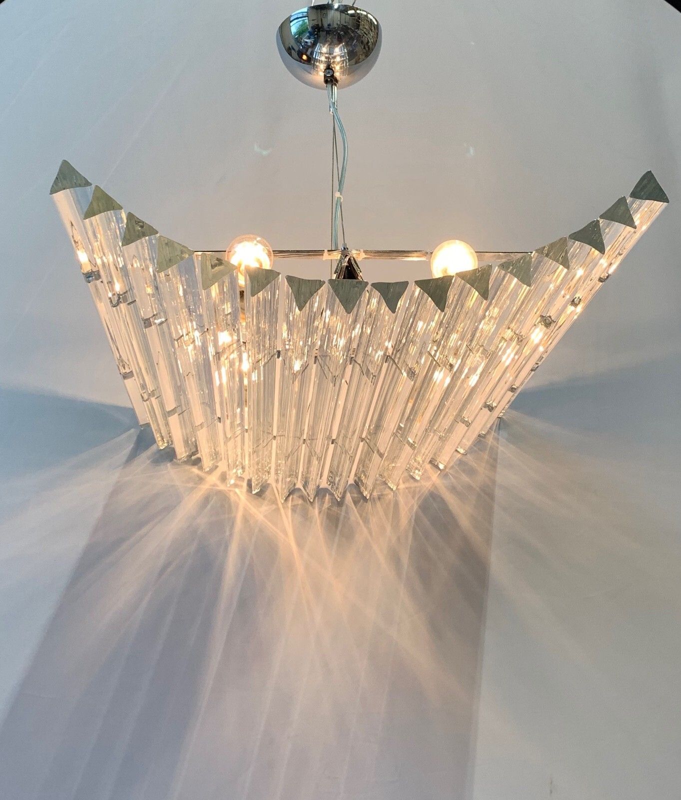 Murano Chandelier Produced By Enrico Neri&C.Snc photo for sale