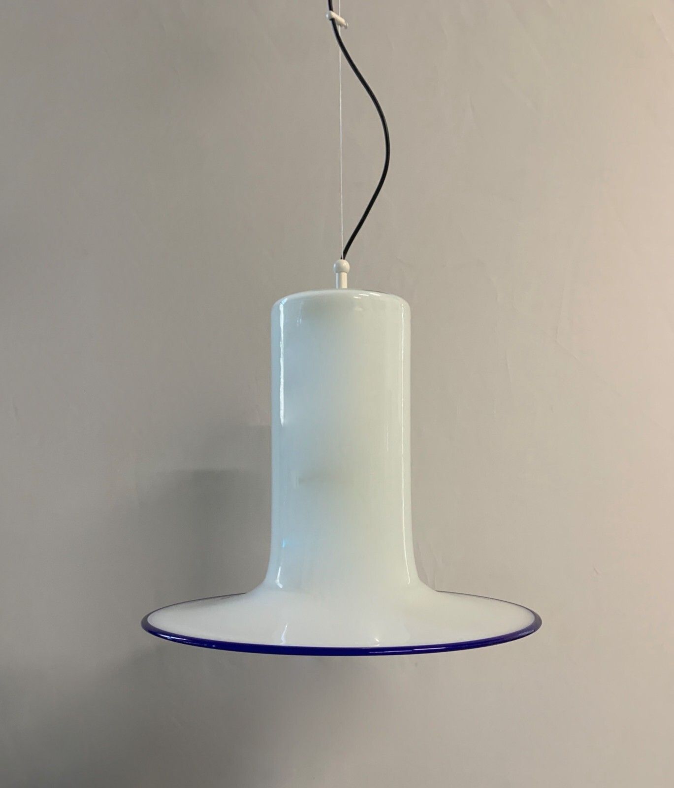 Pair Of Flashy Murano Glass Pendant Chandeliers photo Lighting