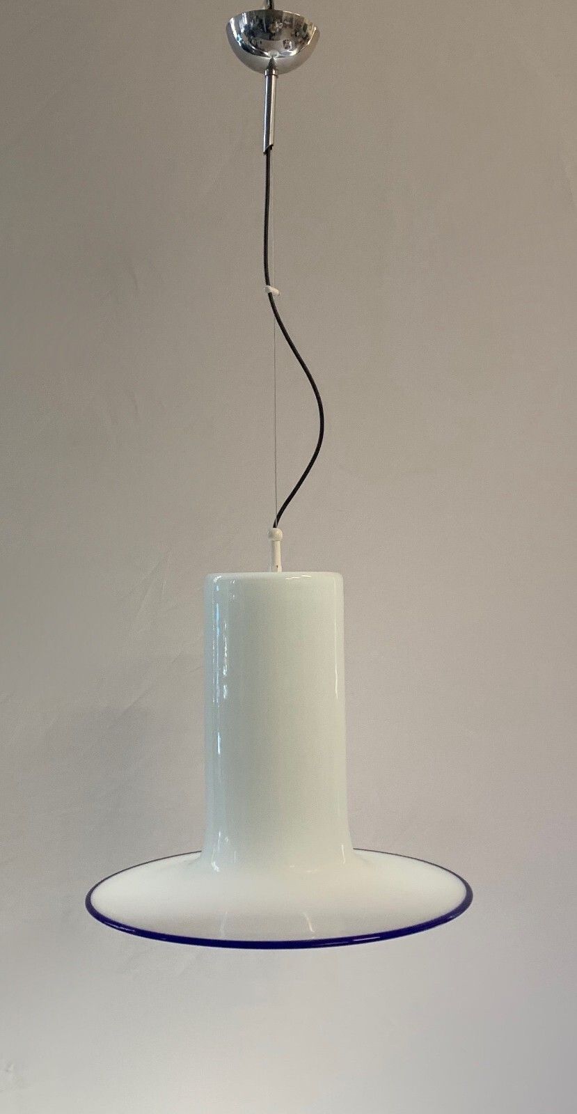 Pair Of Flashy Murano Glass Pendant Chandeliers photo 1217.0