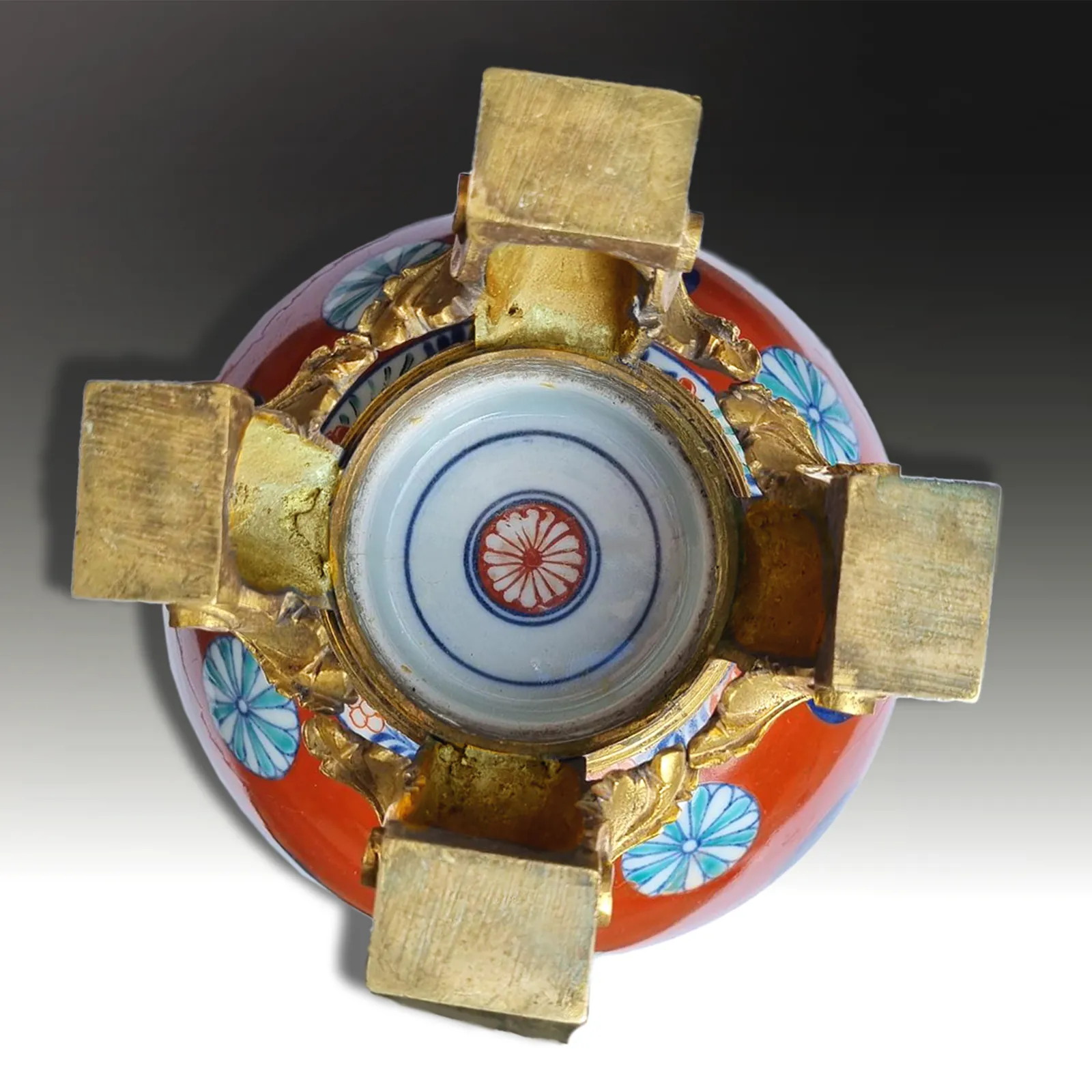18th Century Chinese Imari Bowl Ormolu Mounted French Louis XVI  Exceptional photo buy