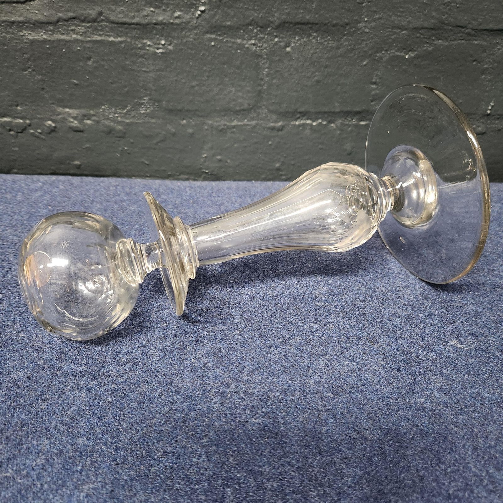 Glass Lacemakers Lamp, French, Circa Late 18th/Early 19th C photo Lighting