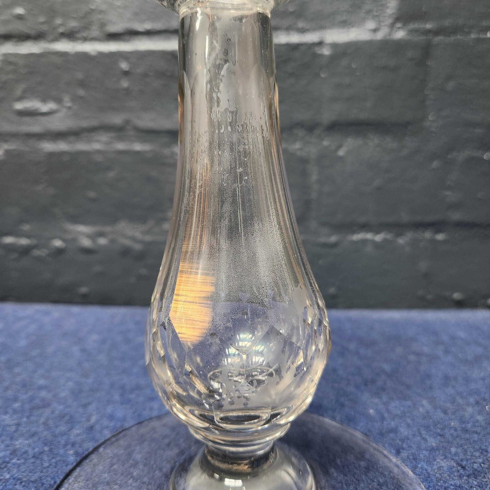 Glass Lacemakers Lamp, French, Circa Late 18th/Early 19th C photo vintage