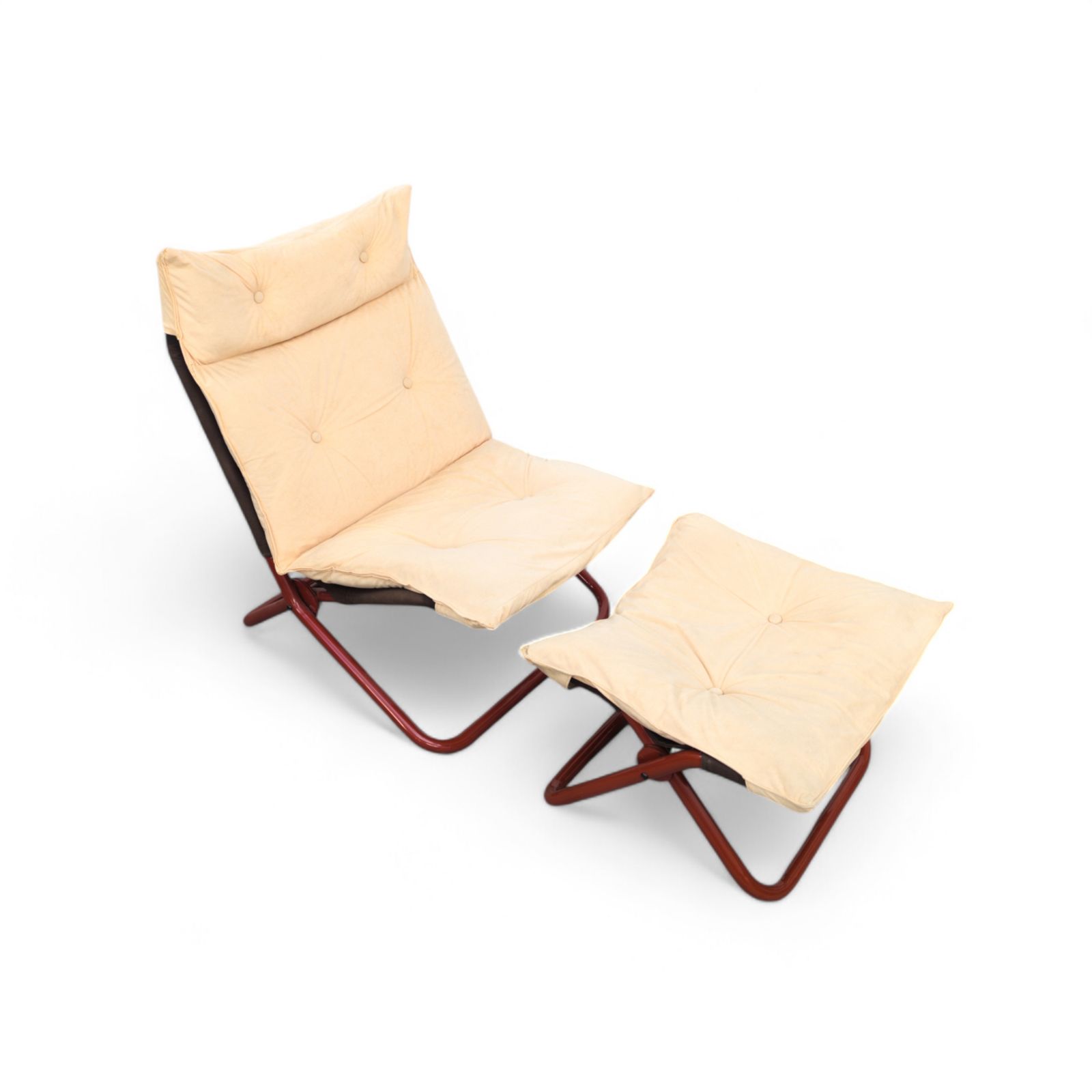 photo furniture "Open" Folding Lounge Chair By Jan Dranger And Johan Huldt For Innovator, 1970s