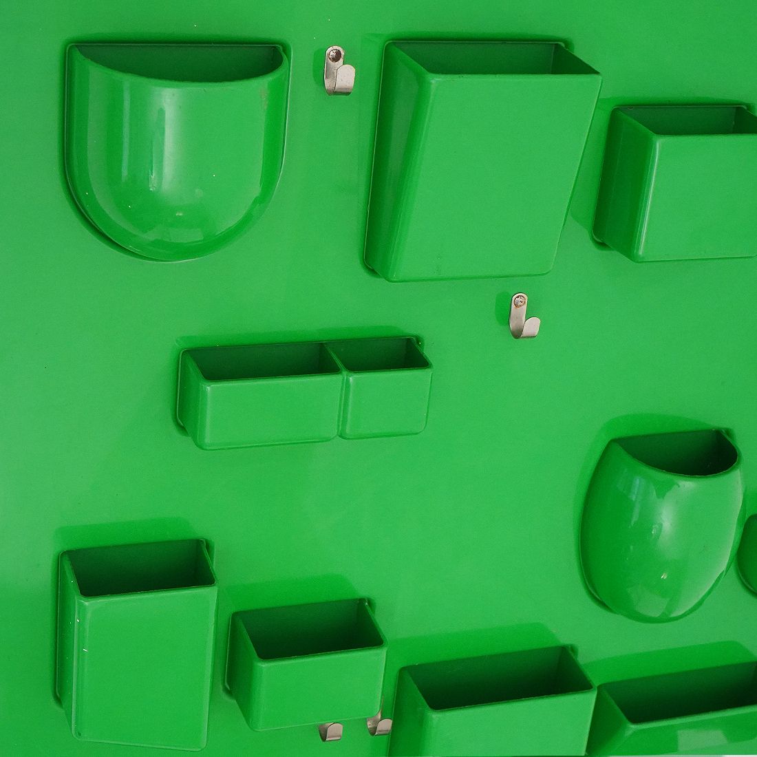 photo for sale Green “Utensilo” Wall Organizer By Dorothee Becker Maurer For Design M, 1970s