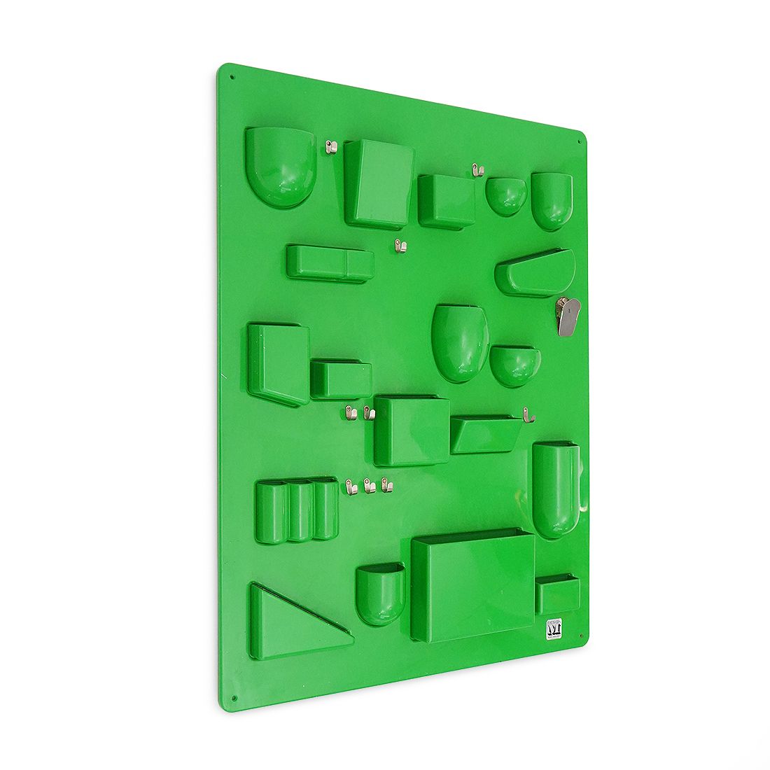 Green “Utensilo” Wall Organizer By Dorothee Becker Maurer For Design M, 1970s