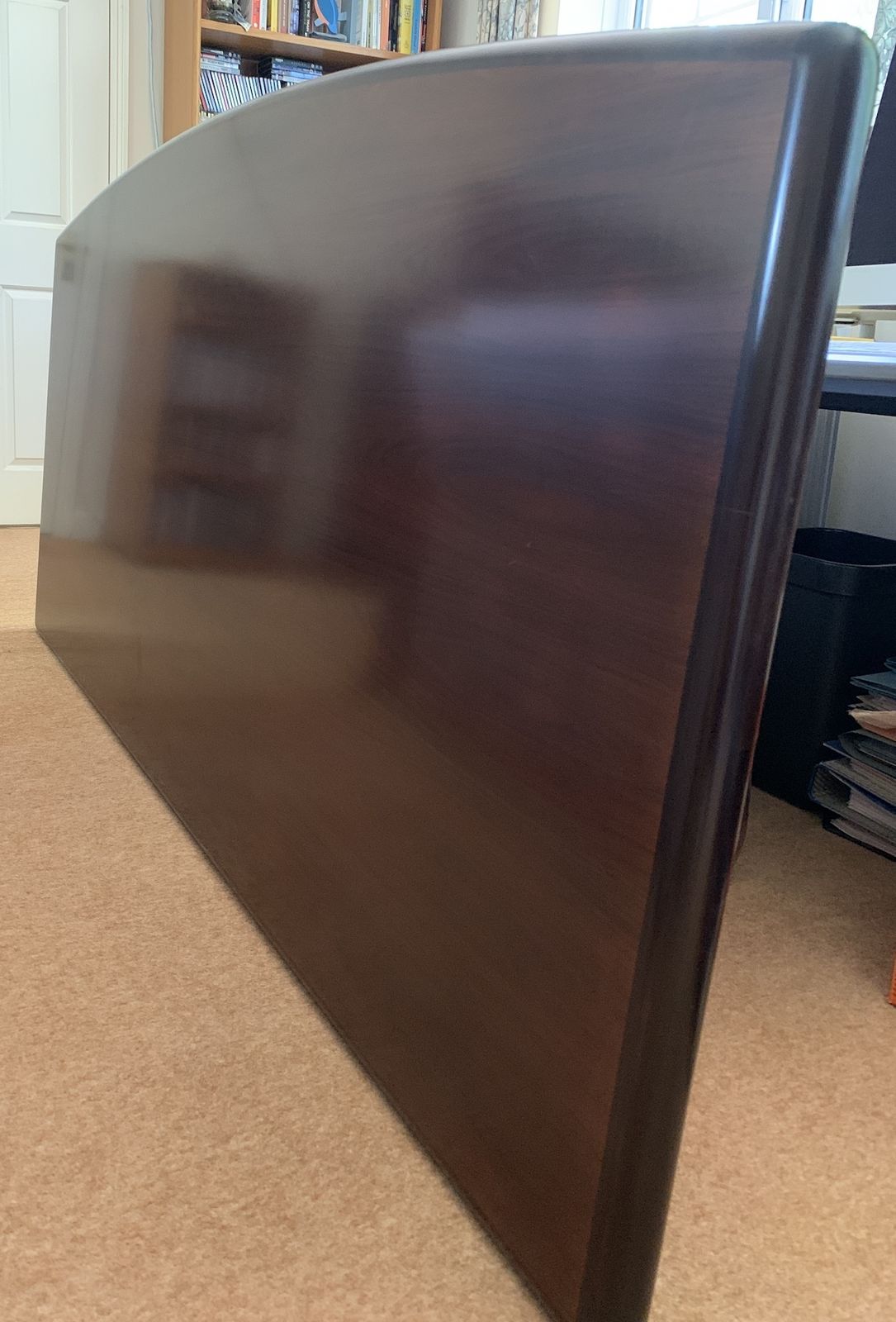 Danish L Shape Executive Desk In Rosewood By Dyrlund photo for sale