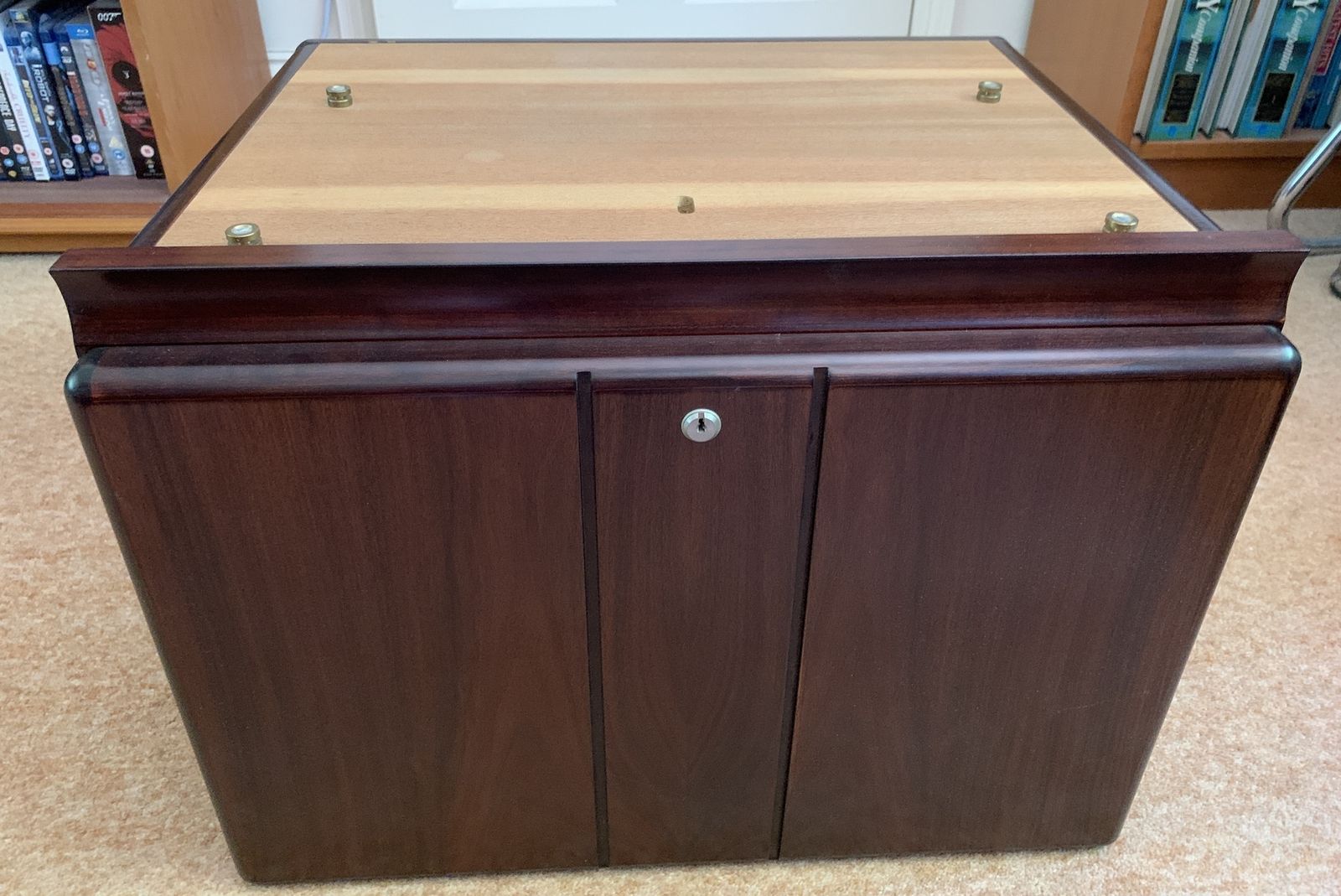 Furniture Danish L Shape Executive Desk In Rosewood By Dyrlund photo