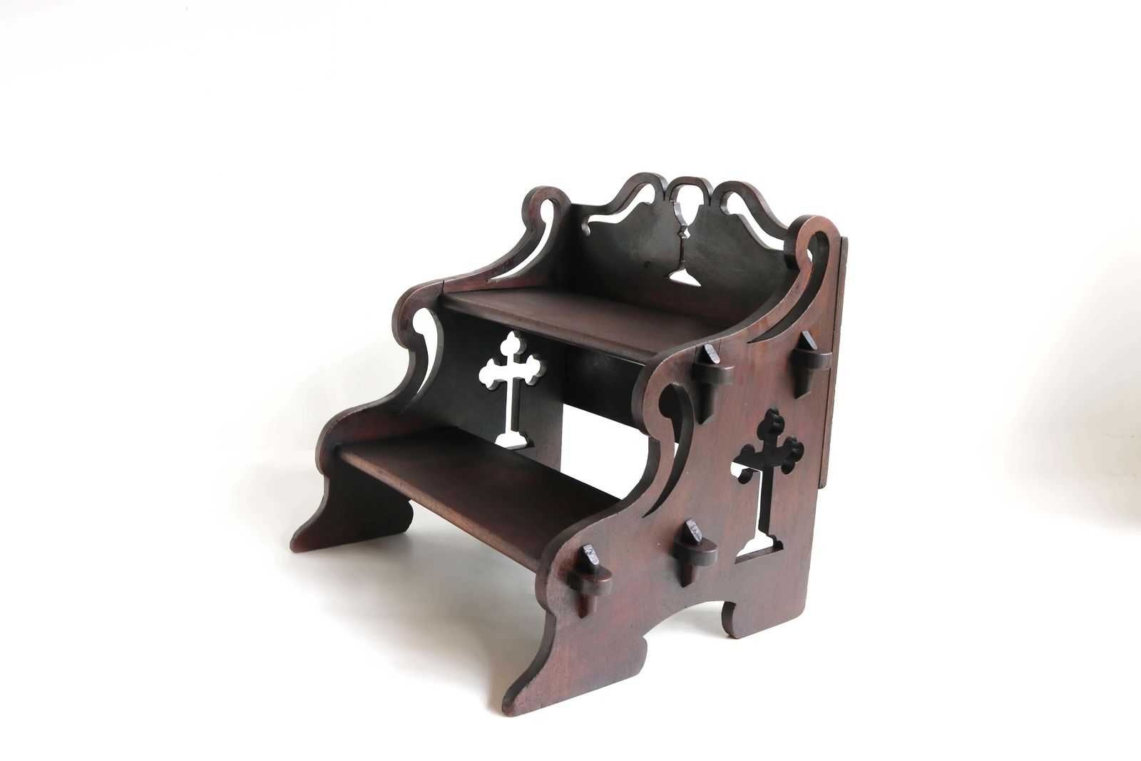 photo furniture Jugendstil Prayer Chair Or Altar, Side Table/Display Table/Stairs Ca. 1890 1914