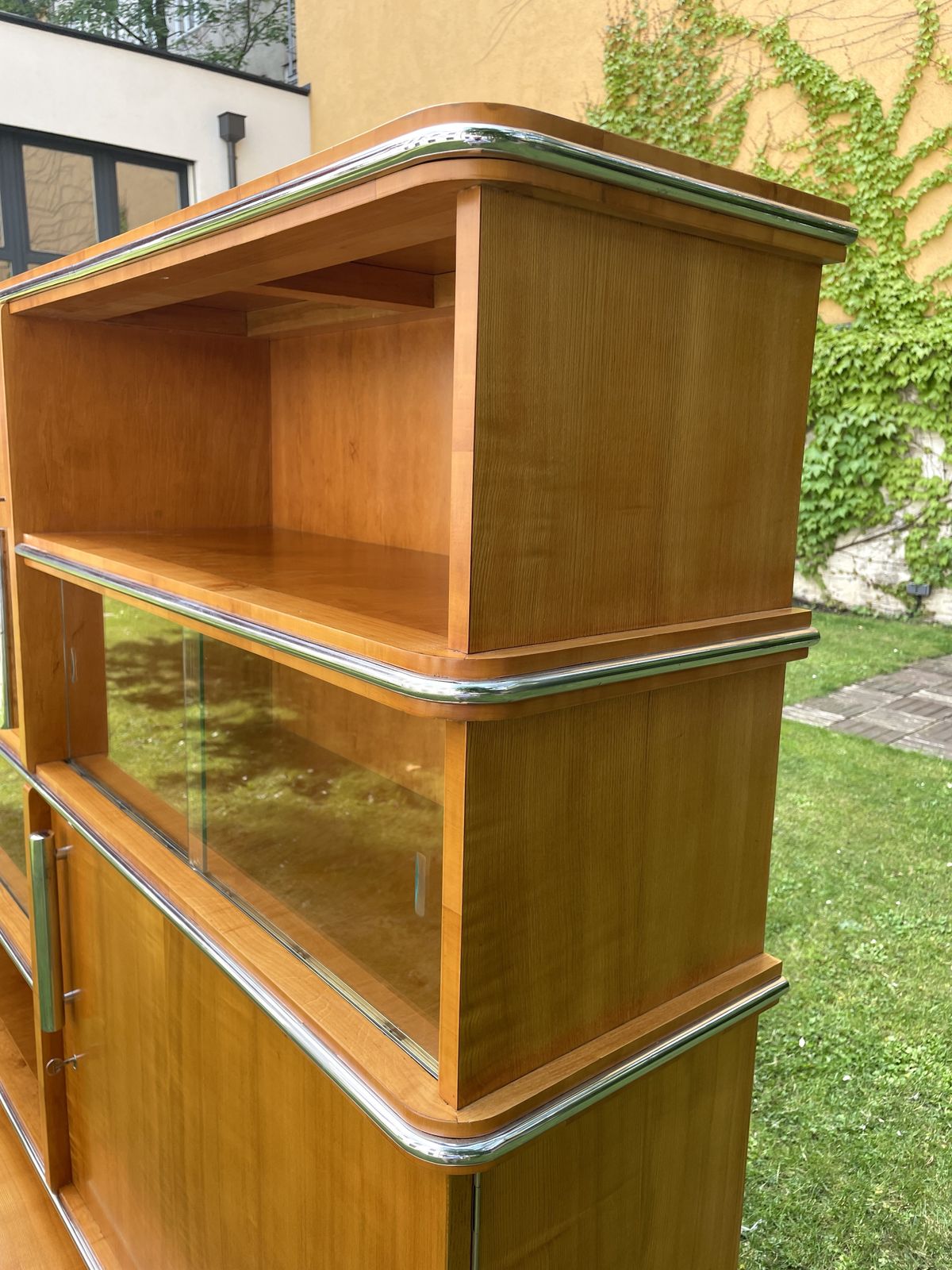 Mücke Melder Highboard Vitrine Iconic Functionalism From 1930s Czechoslovakia photo furniture