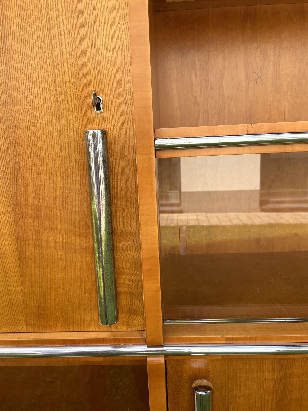 Mücke Melder Highboard Vitrine Iconic Functionalism From 1930s Czechoslovakia photo vintage