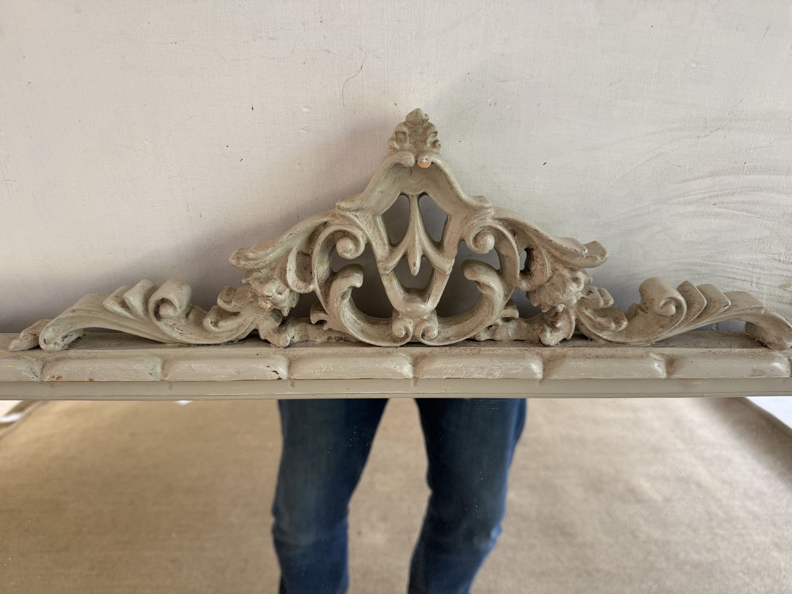 Antique Italian Mirror Extra Wide W 2.1m H 1.16m photo vinterior