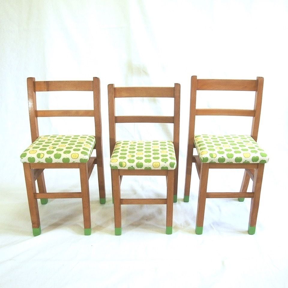 Child’s Vintage Classroom Chair, Refurbished. photo 50.0