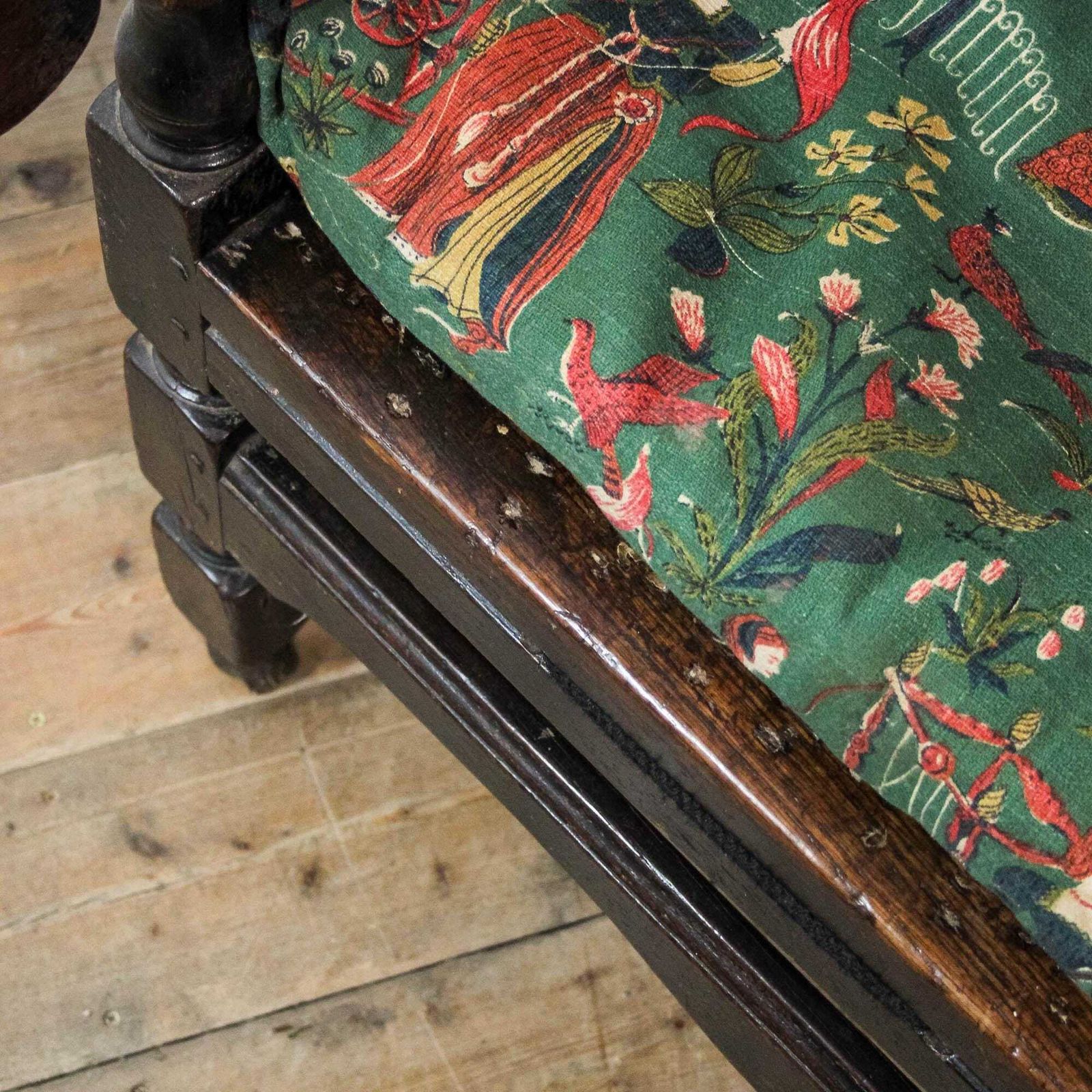 photo for sale Antique Oak Settle | Oak Bench | Antique Bench | Antique Seating | Hallway | Early Antiques | Large Bench