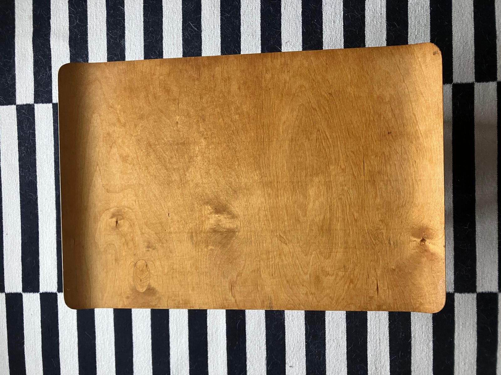 Mid Century 50's English Bent Plywood End Table Coffee Table By Myer photo 359.0