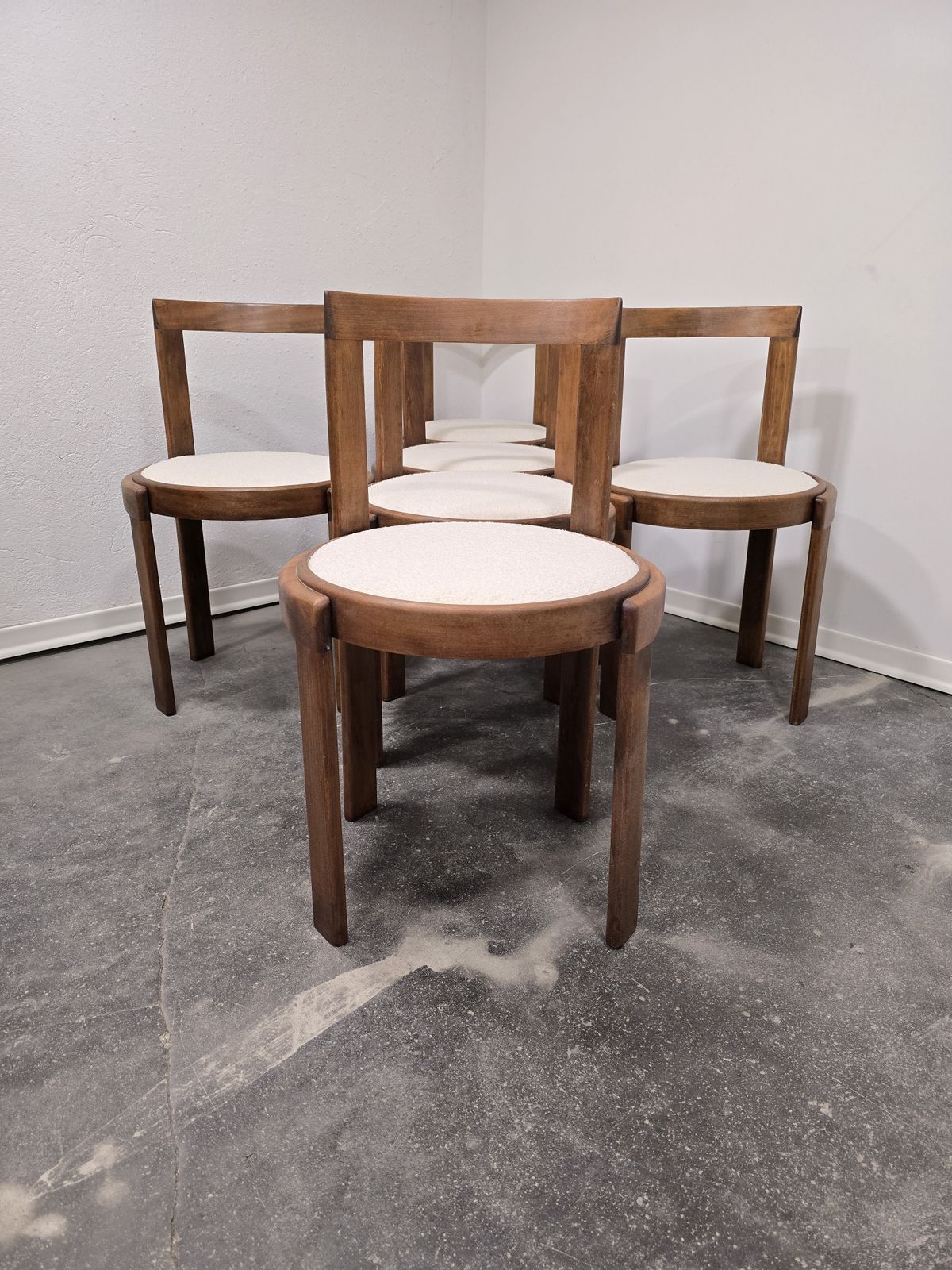 photo vintage Bentwood Dining Chairs 1960s, 1 Of 6