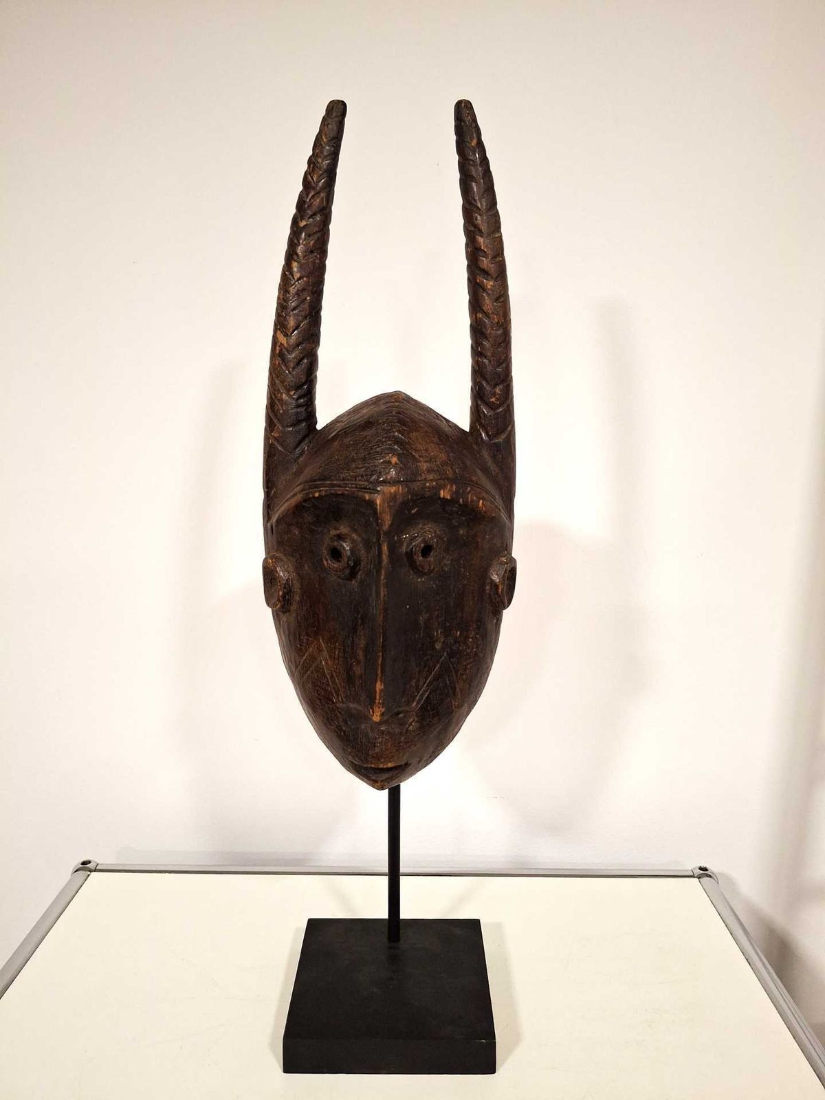 Vintage African Katanda Mask – Lega Tribe, DR Congo – Mid 20th Century