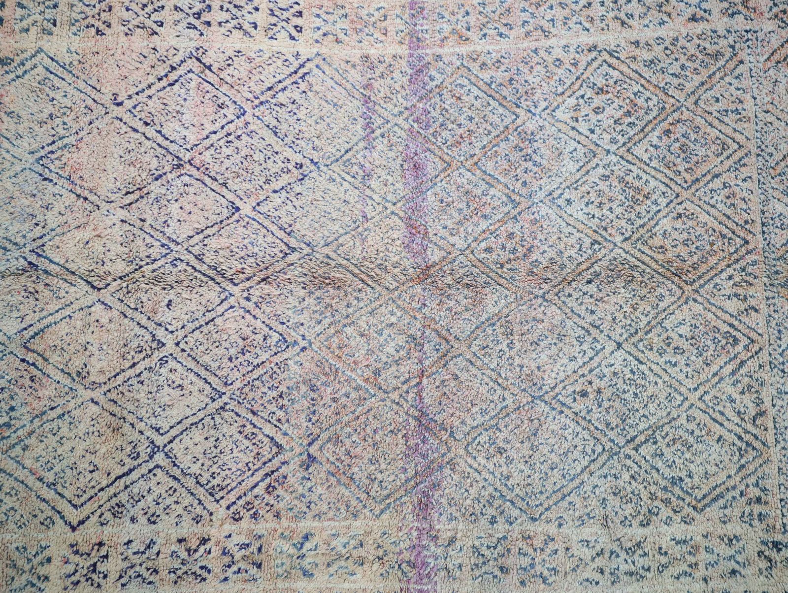 Tihya Vintage Moroccan Rug 7'1" X11'5" photo furniture