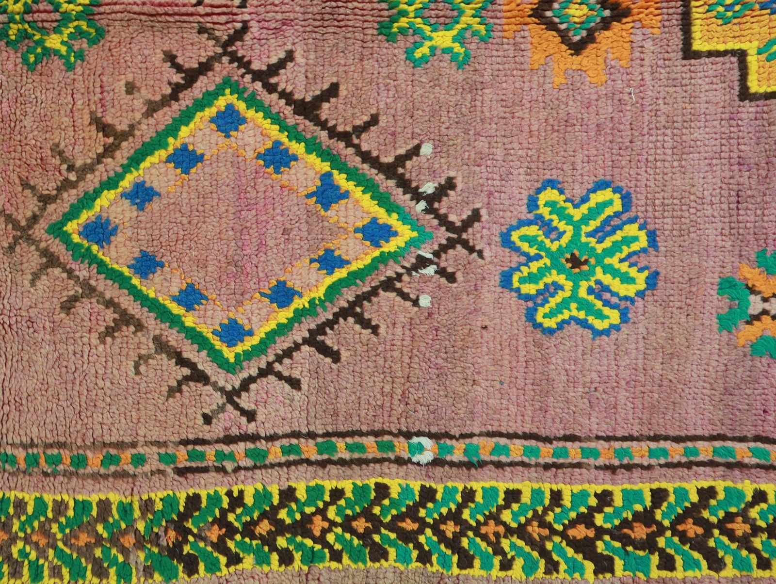 Tililla Vintage Moroccan Rug 4'6" X10'3" photo buy