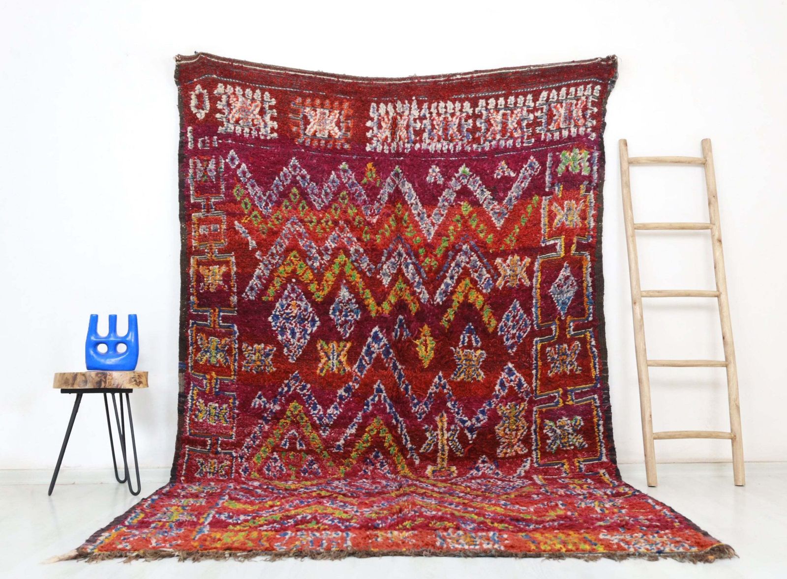 Tanirt Vintage Moroccan Rug 6'2" X 10'3"