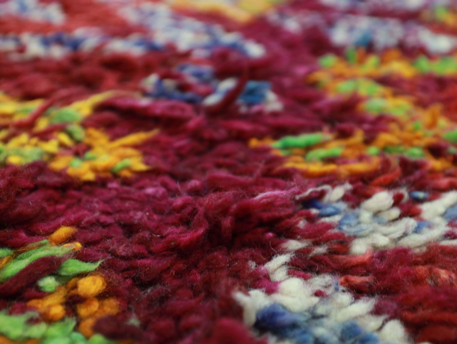 Textiles Tanirt Vintage Moroccan Rug 6'2" X 10'3" photo