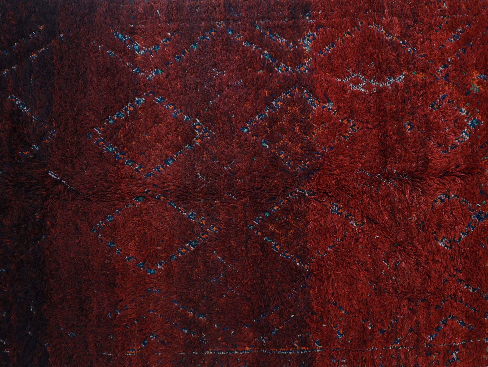 Imnayen Vintage Moroccan Rug 6'1" X11'5" photo furniture